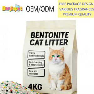 Areia para Gatos OEM de Fábrica, Controle de Poeira, Arena para Gatos em Forma de Bola, Areia de Bentonita Agregadora - Product Image 2