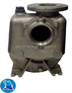 Pompe à eau en acier inoxydable 304 auto-amorçante de type SQPB européen utilisée pour le moteur diesel marin - Product Image 3