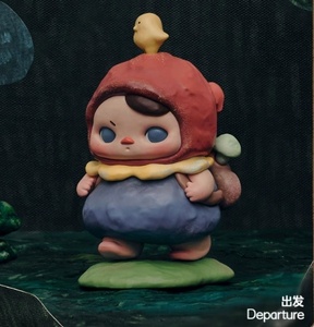 POPMART Bubble Marty Biki puky serie di partenza in PVC scatola cieca fatta a mano in scala 1/12 ornamenti graziosi regalo per ragazze - Product Image 5