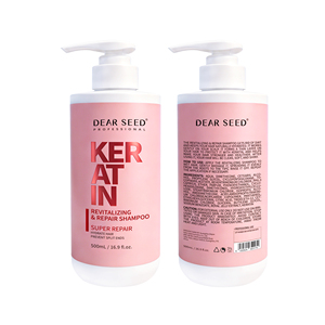 Champú <span class=keywords><strong>Hidratante</strong></span> con Keratina <span class=keywords><strong>Super</strong></span> Reparador, Previene las Puntas Abiertas y la Sequedad, 500 ml - Product Image 4