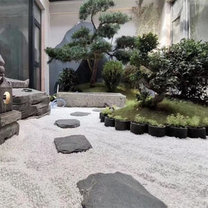 Galets <span class=keywords><strong>de</strong></span> <span class=keywords><strong>pierre</strong></span> artificielle blancs <span class=keywords><strong>pour</strong></span> jardins et décoration intérieure - Galets blancs neige durables et écologiques - Product Image 6