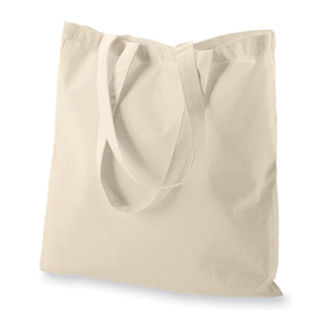 Bolso de compras en blanco reciclado ecológico impreso personalizado bolso de lona de algodón orgánico liso con logotipo - Product Image 1