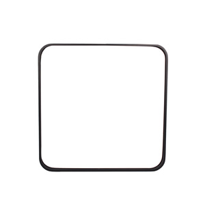 Marco <span class=keywords><strong>de</strong></span> <span class=keywords><strong>Aluminio</strong></span> Decorativo Rectangular con Esquinas Redondeadas, Corte CNC Personalizado, Aleación <span class=keywords><strong>de</strong></span> <span class=keywords><strong>Aluminio</strong></span> Serie 6000, Anodizado, Espejo <span class=keywords><strong>de</strong></span> Pared, Negro, Extra Grande, 1% - Product Image 2