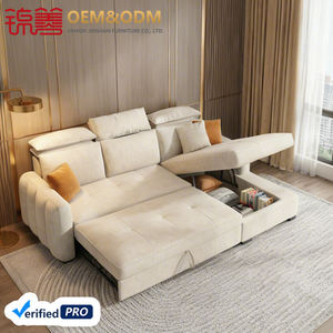 Ghế <span class=keywords><strong>sofa</strong></span> giường đa năng hiện đại, có tựa lưng, mẫu mới, giá rẻ, chất liệu vải, có thể kéo ra và mở rộng, dành cho phòng khách - Product Image 1