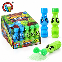 En gros, Bonbons en poudre aigre aromatisés aux fruits en bouteille, saveurs Fraise, Raisin, Pomme, Bonbons fantaisie pour enfants, Douceurs