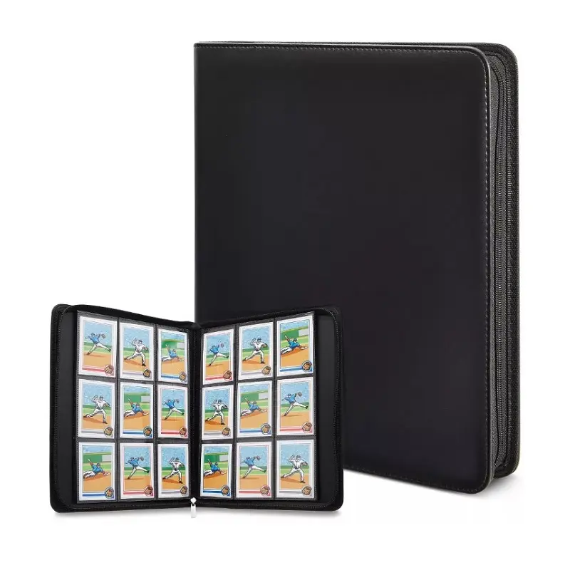 Yageli Wholesale 9 Pocket Sports Trading Cards Album Trading Cards Storage Binder