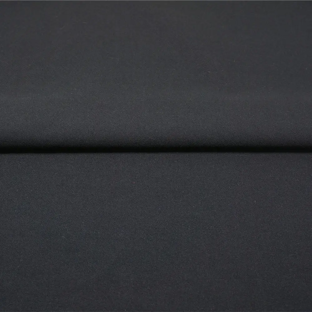 Black Non Knit Tr Suite Fabric 70% Viscose 30% Polyester Fabric Lining Men'S Tr Suite Fabric