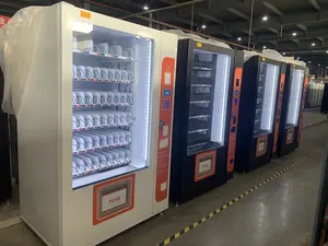 Combo Vending Machine With Big Capacity And Compressor Cooler System WD1-DL610A