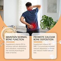 Comprimés buccaux de vitamine D3 + K2 pour des articulations saines et confortables – Pratiques et portables pour une consommation quotidienne