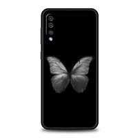 Coque de téléphone à lèvres noires de style gothique pour Samsung A54 A52 A24 A14 A50 A70 A40 A20S A20E A06 A12 A22 A34 A42 A32 5G A04s A16 Couverture