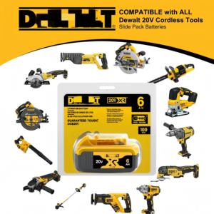 Batería de Iones de Litio Dewalt Premium de 6 Ah y 20 V MAX para la Serie DCB125, con Indicador de 3 LED, Resistente al Aceite y a las Caídas, Certificada IEC62133 - Product Image 2