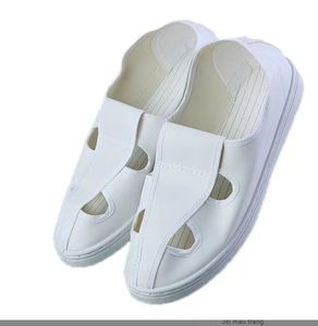 Chaussures de salle blanche antistatiques ESD blanches pour l'industrie électronique et de précision - Product Image 6