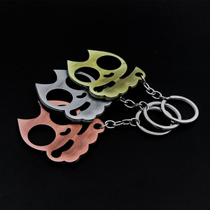 Meilleure Vente Outil Multifonction Mini Porte-clés en Métal avec Ouvre-bouteille de Sécurité, <span class=keywords><strong>Clé</strong></span> et Brise-vitre, Motif Oreilles de Chat Souriant - Product Image 6