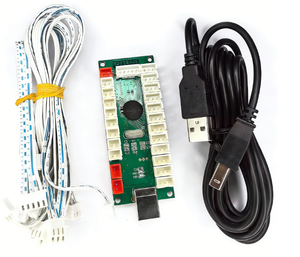 Aismartlink LED <span class=keywords><strong>Arcade</strong></span> <span class=keywords><strong>Joystick</strong></span> Tasten-Set Ellipsenförmiger Ovaler Stil 8-Wege-<span class=keywords><strong>Joystick</strong></span> +20 X LED <span class=keywords><strong>Arcade</strong></span>-Tasten für 2-Spieler-Videospiele - Product Image 4