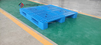 Palette en plastique injecté durable, palette moulée par injection sur mesure OEM pour l'expédition de marchandises à l'exportation