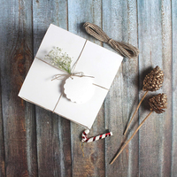 2024 nouveau produit personnalisé Festival décorer Gadgets maison fête en plein air suspendu Mini boîte-cadeau ensemble de décoration d'arbre de noël