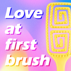 Brosse démêlante en plastique de massage <span class=keywords><strong>rose</strong></span> de bonne qualité pour le cuir chevelu - Product Image 4