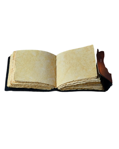Carnet en cuir Darkhold Damned, gaufré, avec motif pierre maléfique, livre de sorts vierge, couverture rigide écarlate, thème Horreur, Feng Shui, Religieux - Product Image 6