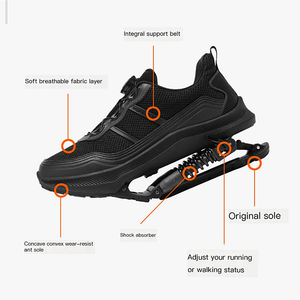 Nuove Scarpe da Corsa Meccaniche <span class=keywords><strong>Top</strong></span> di Gamma Traspiranti con Molle Ammortizzanti per Fitness - Product Image 3