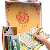2024 luxe or coran livre ensemble avec corail stylo nouvel an cadeau islamique pour les lecteurs de lecture du coran