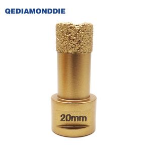 Foret diamanté à trépanage M14, foret céramique brasé sous vide à sec, foret diamanté pour carreaux, porcelaine, verre, pierre - Product Image 3