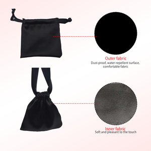 Vente en gros de sacs souples en fibre ultra-fine, sacs souples à cordon personnalisés - Product Image 2