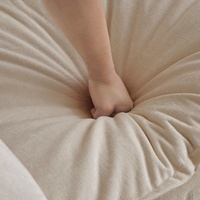 Sofá Seccional Moderno de Lujo en Forma de U con Dos Otomanas, 5 Plazas, Convertible, Esquinero, Reposapiés Reversible, Tapizado en Chenille para Sala de Estar