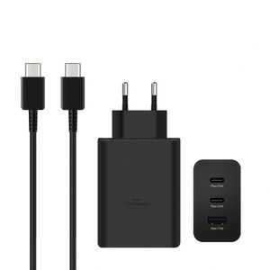 อะแดปเตอร์ Type-C ชาร์จเร็ว PD 25W 45W 65W ชาร์จเร็วพิเศษสำหรับ S21 Plus S22 TA800 TA845 อะแดปเตอร์แปลงไฟ USB-C - Product Image 1