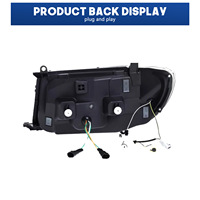 Ensemble de phares LED automatiques pour Toyota Land Cruiser LC100 1998-2007 pour Prado, feux de jour modifiés