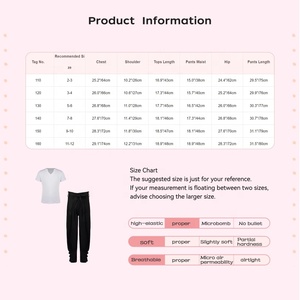Costumes de danse pour garçons de 2 à 12 ans, tenue de danse contemporaine et latine, t-shirt avec pantalon, pour la pratique, les compétitions, la danse jazz, le cha-cha - Product Image 6