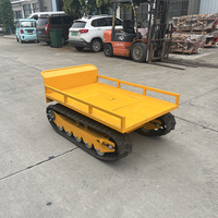 Multifunktionales Gummiketten-Fahrgestell 500kg 1T 2Ton Raupenbasis für Selbstfahrende Transporter und Spezialanwendungen