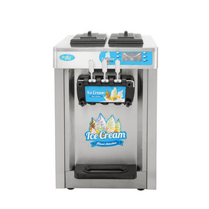 Precio de fábrica Máquina de <span class=keywords><strong>helados</strong></span> Uso comercial Tienda de té de la leche/Máquina de <span class=keywords><strong>helados</strong></span> de servicio suave - Product Image 3