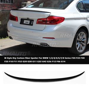 สปอยเลอร์คาร์บอนไฟเบอร์แบบแห้งทรง M สำหรับ BMW ซีรีส์ 1/2/3/4/5/7/8 รุ่น F20 F22 F30 F25 F10 F11 F52 G20 G30 G11 G32 G42 G26 F12 F06 G14 - Product Image 1
