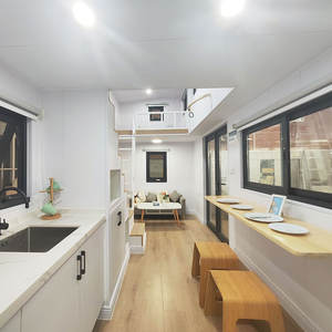 Petite Maison Préfabriquée <span class=keywords><strong>de</strong></span> Luxe sur Roues avec Cuisine et <span class=keywords><strong>Salle</strong></span> <span class=keywords><strong>de</strong></span> <span class=keywords><strong>Bain</strong></span> | 2 Bedroom Space Pod - Product Image 3