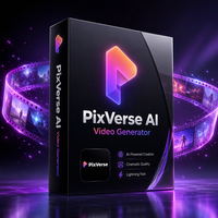 Service de recharge PixVerse Credit prêt à l'emploi pour compte privé de création vidéo IA commerciale