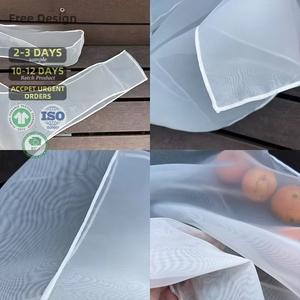 Sacs de shopping en organza de luxe, grands sacs fourre-tout en organza transparent, sacs de livraison en organza transparent en gros - Product Image 4