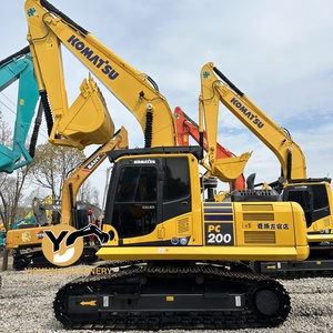 Excavadora Usada de Bajo Consumo de Combustible Yishun, Excavadora de Orugas Usada de 20 Toneladas, Excavadora Komatsu PC200 Usada para Ingeniería - Product Image 2