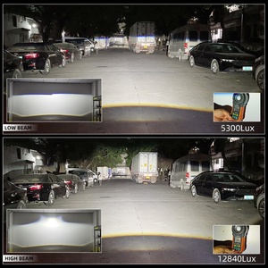 Sanvi New S5-3 12V 36W 51W Bi Led Projector Lens Headlight Upgrade High Brightness 2.5 Inch LED for Audi Accord Auto Lighting - Product Image 3