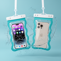 Étui de protection étanche en PVC Yuanfeng pour téléphone et clés, avec fenêtre transparente, ajustement universel