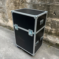 KKM20MICSCDC Support de microphone trépied 20 en 1, support de microphone, valise de transport avec roue à réinitialisation automatique