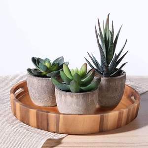 Plateaux de service <span class=keywords><strong>en</strong></span> <span class=keywords><strong>bois</strong></span> de <span class=keywords><strong>grand</strong></span> <span class=keywords><strong>diamètre</strong></span> pour ottoman, plateau rond rustique <span class=keywords><strong>en</strong></span> acacia pour manger, artisanat <span class=keywords><strong>en</strong></span> <span class=keywords><strong>bois</strong></span> - Product Image 3