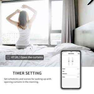 Bingoelec 2200W US AU Style Intelligent Smart Touch Cortina ventanas Wifi Interruptor de pared para Asistente de hogar - Product Image 6