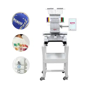 STROCEAN Honey Series 1 Head Embroidery Machine 3 in one Embroidery Functions Hat/Finished Garments/Flat High Quality