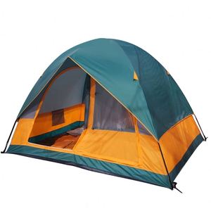 Carpa de Camping para 3-6 Personas, Dos Habitaciones, Cuatro Estaciones, Directo de Fábrica, OEM/ODM, Impermeable 3000 mm, Doble Capa, Oxford Poliéster Diagonal - Product Image 2