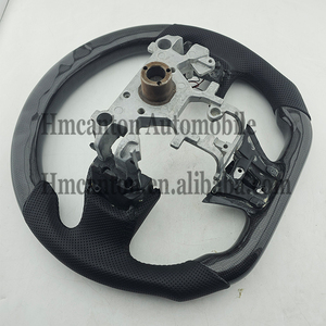 Practical Hot Sale Honeycomb Carbon Leather LED Steering <b>Wheel</b> for Infiniti Q50 Car Steering <b>Wheel</b> - Product Image 6