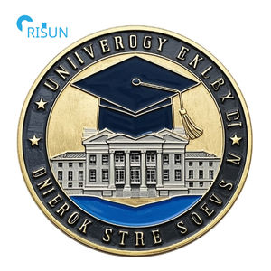 Monedas Conmemorativas Personalizadas para Graduación, Recuerdo Escolar, Universitario, de <span class=keywords><strong>Colegio</strong></span>, para Estudiantes, Moneda de Desafío de Graduación Personalizada - Product Image 5