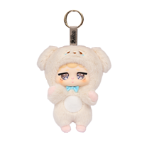 Miiloo the Snoozy Me Plus Boîte Mystère en Peluche, Poupée Bébé Douce et Moelleuse Endormie, Porte-clés, Accessoire de Sac Mignon de Dessin Animé, Jouet Décoratif et Cadeau