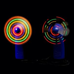 พัดลมมือถือแบบพกพาปรับแต่งได้พร้อมไฟ LED RGB สำหรับงานปาร์ตี้และคอนเสิร์ต - Product Image 4