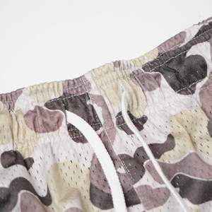 Pantalones cortos de baloncesto informales con contraste de colores personalizados, ropa deportiva para hombre, venta al por mayor, pantalones cortos de pierna recta de verano BSCI para hombre - Product Image 4