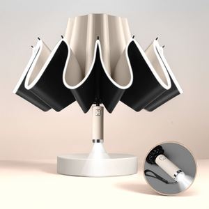 Promotion : Parapluie pliant inversé de luxe chinois à LED, haute qualité, vente en gros pour fournisseurs - Product Image 1